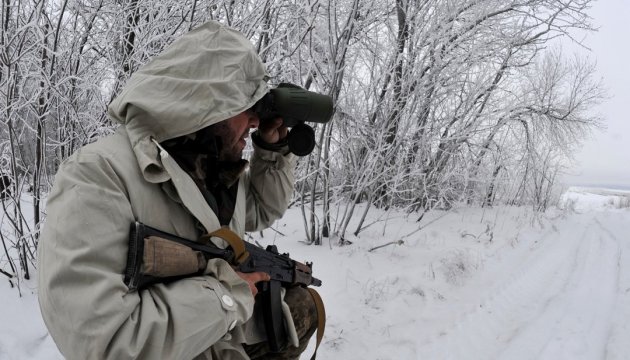 Militants fired mortars on Ukrainian troops in Donbas in last day