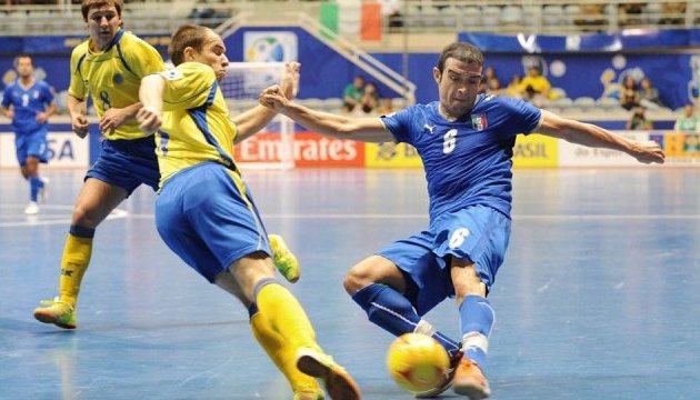 Футзал: збірна України поступилася італійцям у товариському матчі