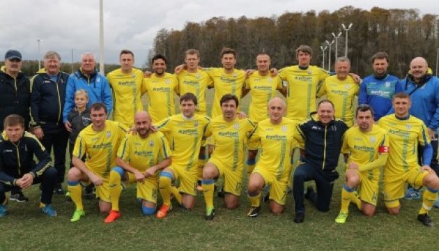 Збірна футбольних ветеранів України знову виграла 