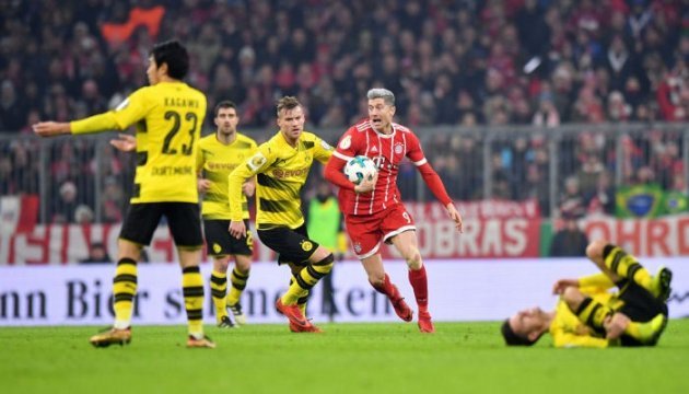 Кубок Німеччини: Гол Ярмоленка не врятував «Боруссію» від поразки у матчі з «Баварією»
