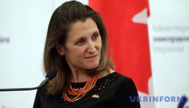 Freeland: Kanada hält Aussteilung russischer Pässe im Donbass für Ausdruck Aggression