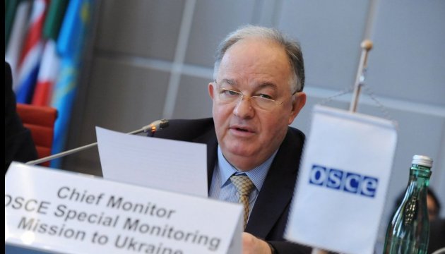 Le directeur de la mission spéciale de l’OSCE en Ukraine salue la prolongation du mandat de la mission pour une année supplémentaire