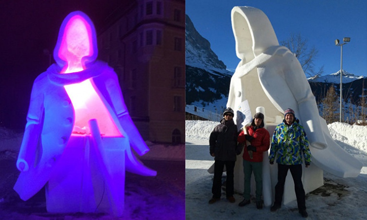 Українці перемогли на фестивалі сніжної скульптури у Швейцарії