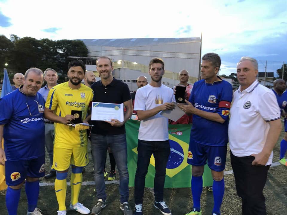 Ветерани українського футболу перемогли в Бразилії