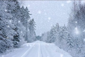 En Ucrania se esperan fuertes nevadas, tormentas de nieve y placas de hielo