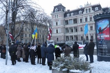 В Ризі відбулась міжнародна акція Stop Putin’s War in Ukraine – Boykott