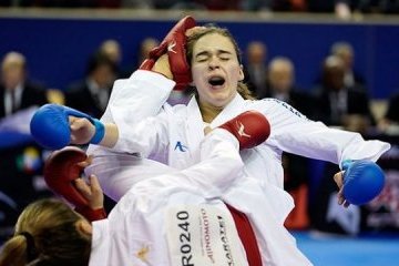 Ucranianos ganan dos bronces en los torneos de karate en Paris