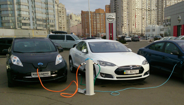 La part des voitures neuves sur le marché ukrainien des voitures électriques augmente