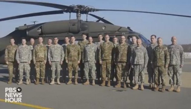 US military sing English version of Shchedryk. Video