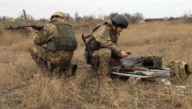 Militants launched 59 attacks on Ukrainian troops in Donbas in last day