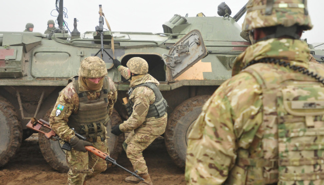 Invaders fire mortars, grenade launchers at Ukrainian positions in Donbas