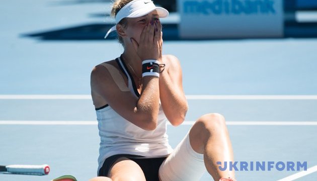 Australian Open: 15-year-old Marta Kostyuk defeats world No. 27 