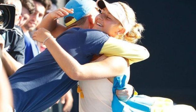 Костюк - наймолодша тенісистка, яка виграла матч на Australian Open, починаючи з 1996 року