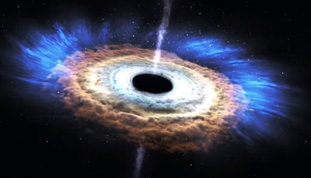 Вчені виявили гігантську чорну діру в карликовій галактиці