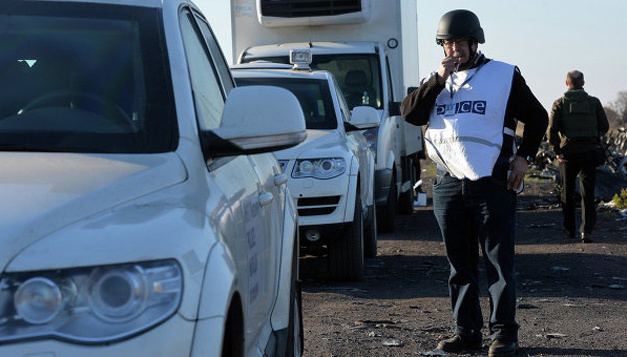 OSCE observers spot 81 cargo railway cars in occupied Voznesenivka