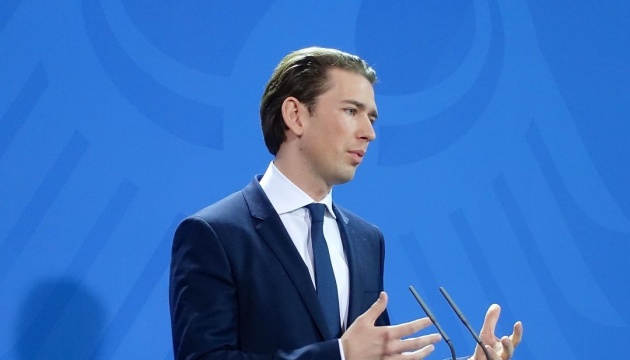 Kurz: De-escalation of conflict in Ukraine to remain Austria’s priority 
