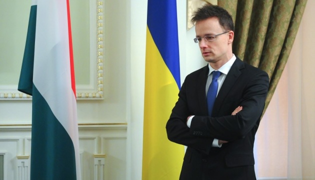 Hungarian foreign minister to pay working visit to Ukraine