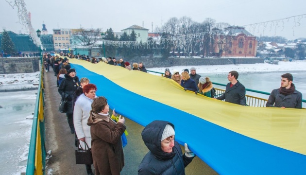 Aujourd'hui les Ukrainiens célèbrent la Journée de l’Unité du pays