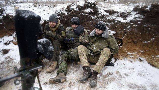 Militants launched five attacks on Ukrainian troops in Donbas in last day