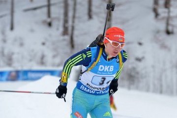 Украинская биатлонистка Пидгрушная отправилась в Пхёнчхан