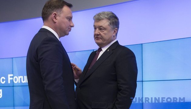 Presidents of Ukraine and Poland to hold talks in Brussels 