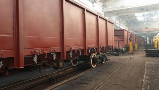 Seit Anfang des Jahres hat Ukrsalisnyzja um 525 offene Güterwagen mehr