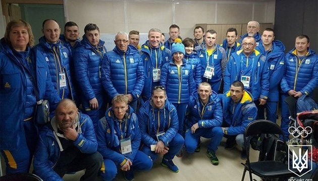 Sergiy Bubka recibe al primer grupo de olímpicos ucranianos en Pyeongchang Sergiy Bubka recibe al primer grupo de olímpicos ucranianos en Pyeongchang