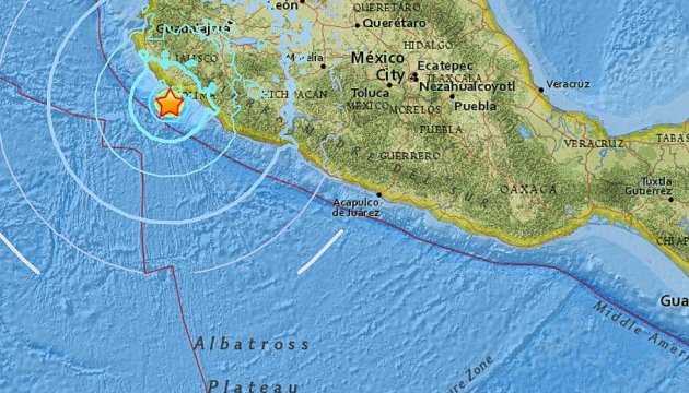 У Мексиці стався  землетрус магнітудою 5,8