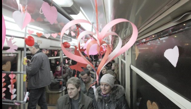 Un « Tramway d’amour » dans les rues de Lviv