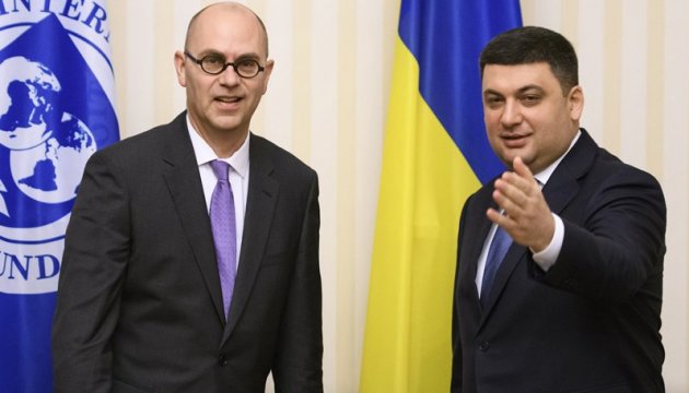 FMI : Groysman a rencontré le représentant du FMI en Ukraine 