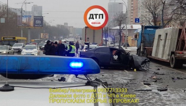 У Києві в лобовій ДТП загинув поліцейський