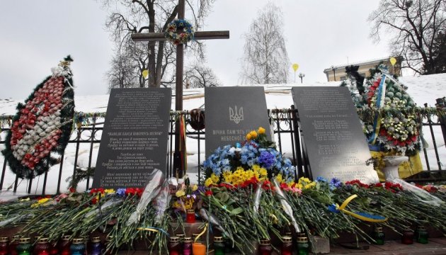 Ukrainian diaspora pays tribute to memory of Heavenly Hundred Heroes