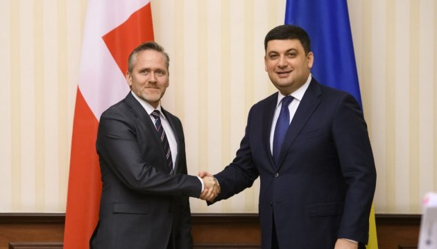 Ukrainian prime minister thanks Danish foreign minister for support in implementing reforms