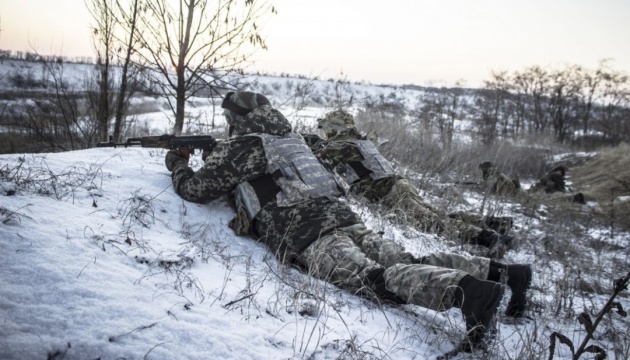 統一部隊、１月２３日の露占領軍攻撃１１回、ウクライナ軍人１名負傷と発表