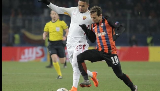 Ligue des Champions : le Shakthar Donetsk s'impose face à la Roma