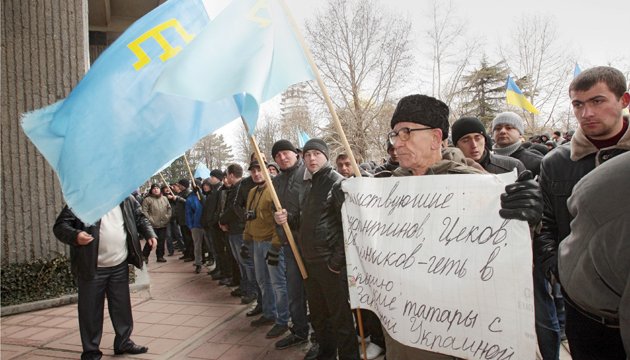 L'Ukraine célèbre le jour de la résistance face à l'Occupation russe de la Crimée