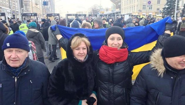 Українська діаспора в Москві пройшла на Українська діаспора в Москві пройшла на