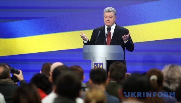 Donbass : Fourniture d'armes et mission de l'ONU, le discours de Porochenko