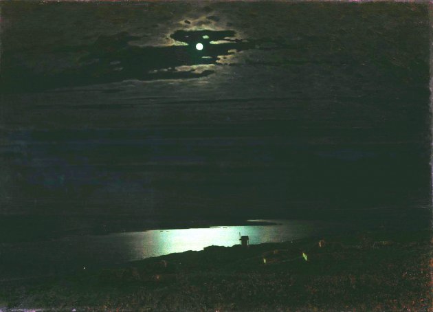 Лунная ночь на Днепре, 1880 Лунная ночь на Днепре, 1880