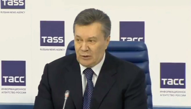 Янукович: Я ваші гроші не рахую, а ви не рахуйте мої