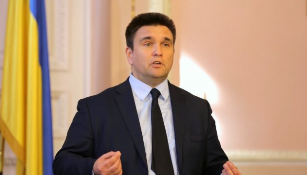 Klimkin discutirá con los ministros de Exteriores de la UE las elecciones presidenciales ilegales de Rusia en Crimea