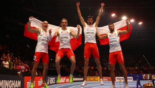 Зимовий ЧС з легкої атлетики: Польща з рекордом світу виграла чоловічу естафету