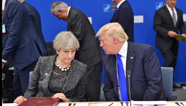 Трамп і Мей не проводитимуть офіційну зустріч на саміті G7