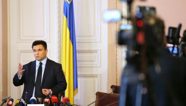 Foreign Minister Klimkin: G7 countries support Ukraine's stance on peacekeepers in Donbas 