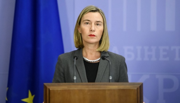 EU High Representative Mogherini hints Russia at sanctions over ‘elections’ in Donbas