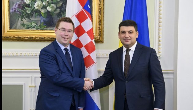 Groysman: Ukraine and Croatia enhance cooperation in social sector 