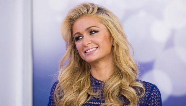 Paris Hilton en visite à Lviv