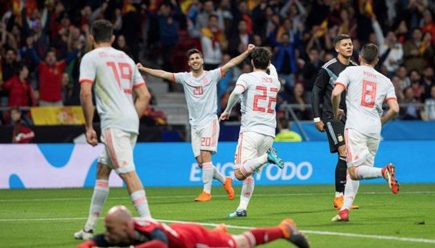 Футбол: Іспанія розгромила Аргентину в товариському матчі