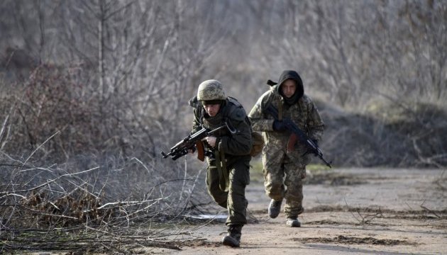 Militants launched 57 attacks on Ukrainian troops in Donbas in last day