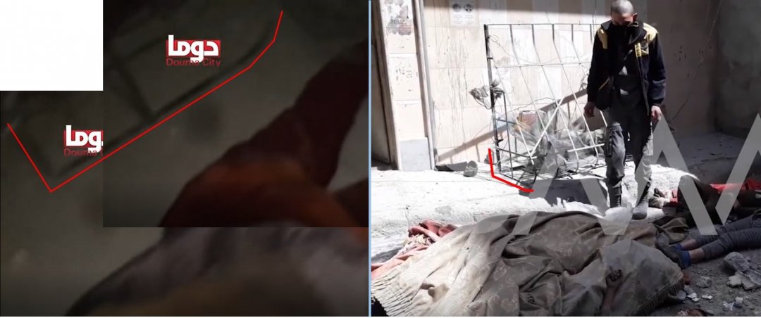 На Видео 1 и Видео 3 видна оконная решетка рядом с дверным проемом. Слева: Видео 1, справа: Видео 3 На Видео 1 и Видео 3 видна оконная решетка рядом с дверным проемом. Слева: Видео 1, справа: Видео 3